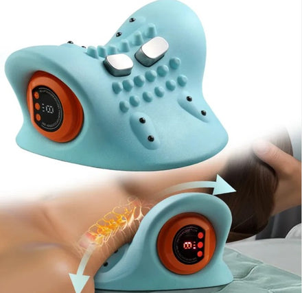 Cervical Neck Traction + EMS Massager